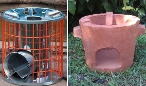 The Rocket Works Stove and the Chitetezo Mbaula (Source: Rocket Works and Stefan Meyer, 2014)